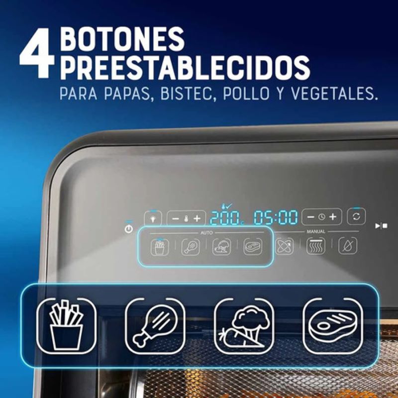 Freidora de Aire Oster CKSTAFOV3 Capacidad 10 Litros