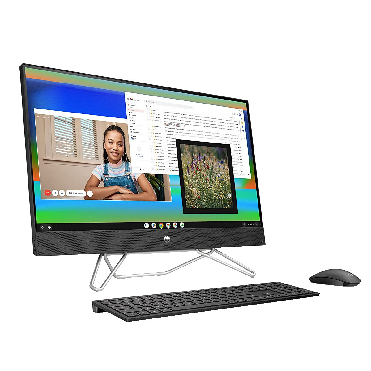 PC All In One HP 27" Windows 11 Pro 256GB SSD/12 GB Ram Intel Core i7 27-CB1072