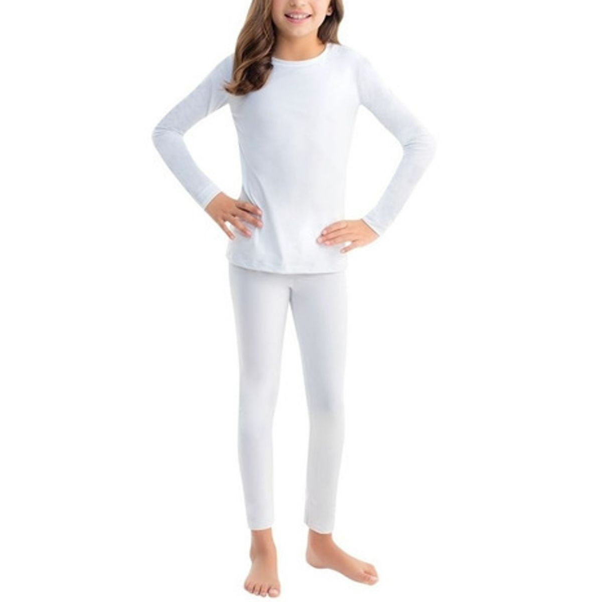 Ropa Termica De Niña Pantalon Y Playera 1 Juego