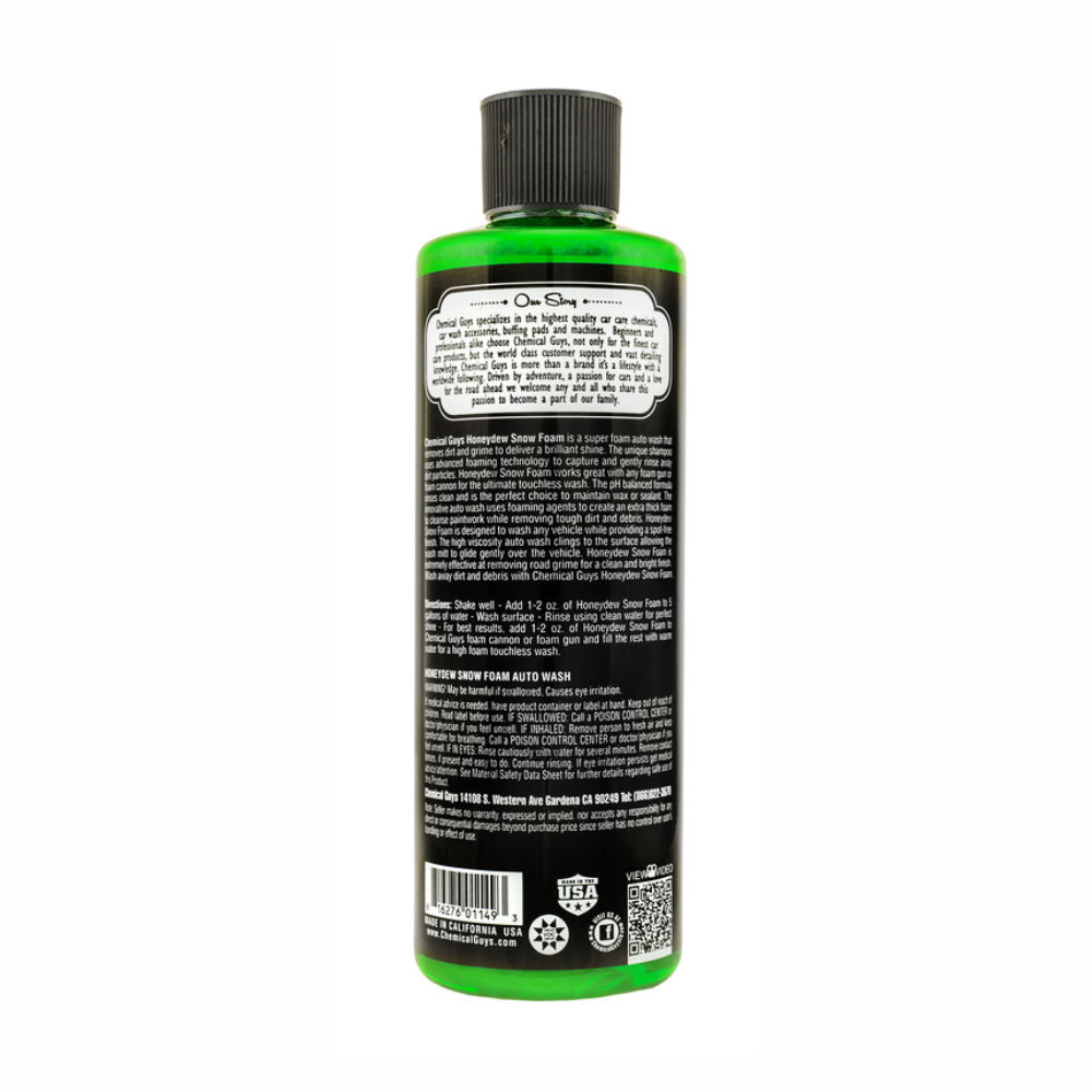 Chemical Guys Shampoo Honeydew para Auto