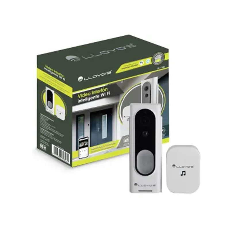 Timbre Inteligente Con Wi-Fi De 2 MP Lloyd's LC-1346 SMS