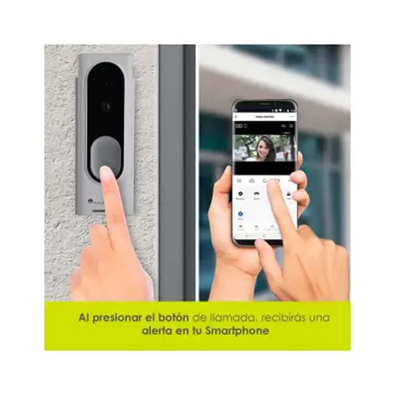 Timbre Inteligente Con Wi-Fi De 2 MP Lloyd's LC-1346 SMS