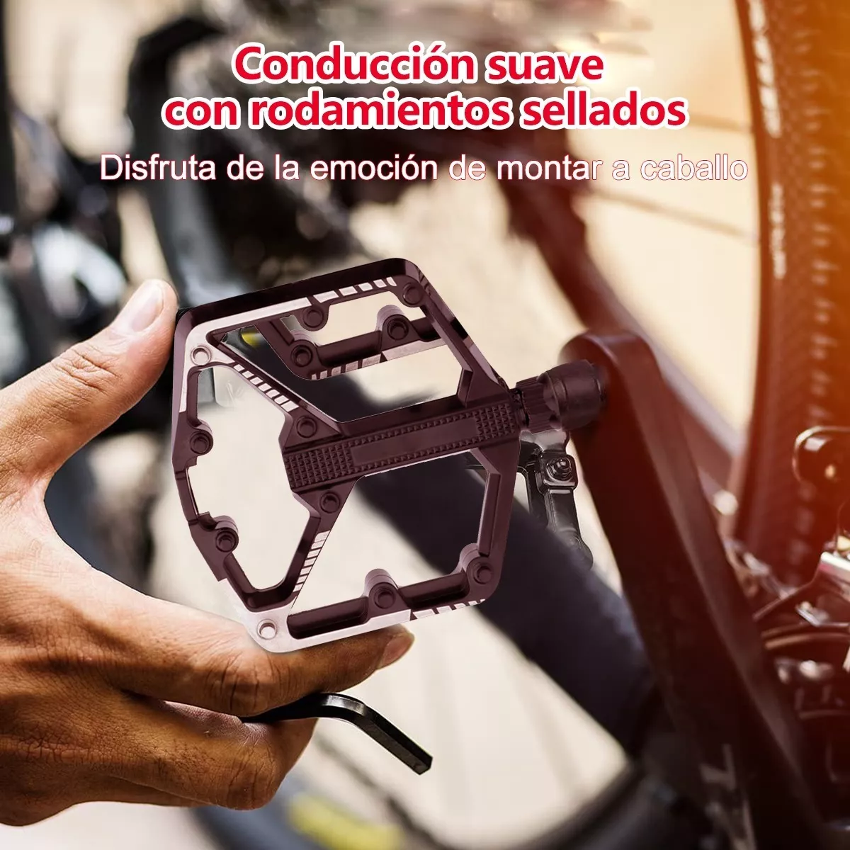 Pedales Para Bicicleta Pedales Mtb De Aleación De Aluminio