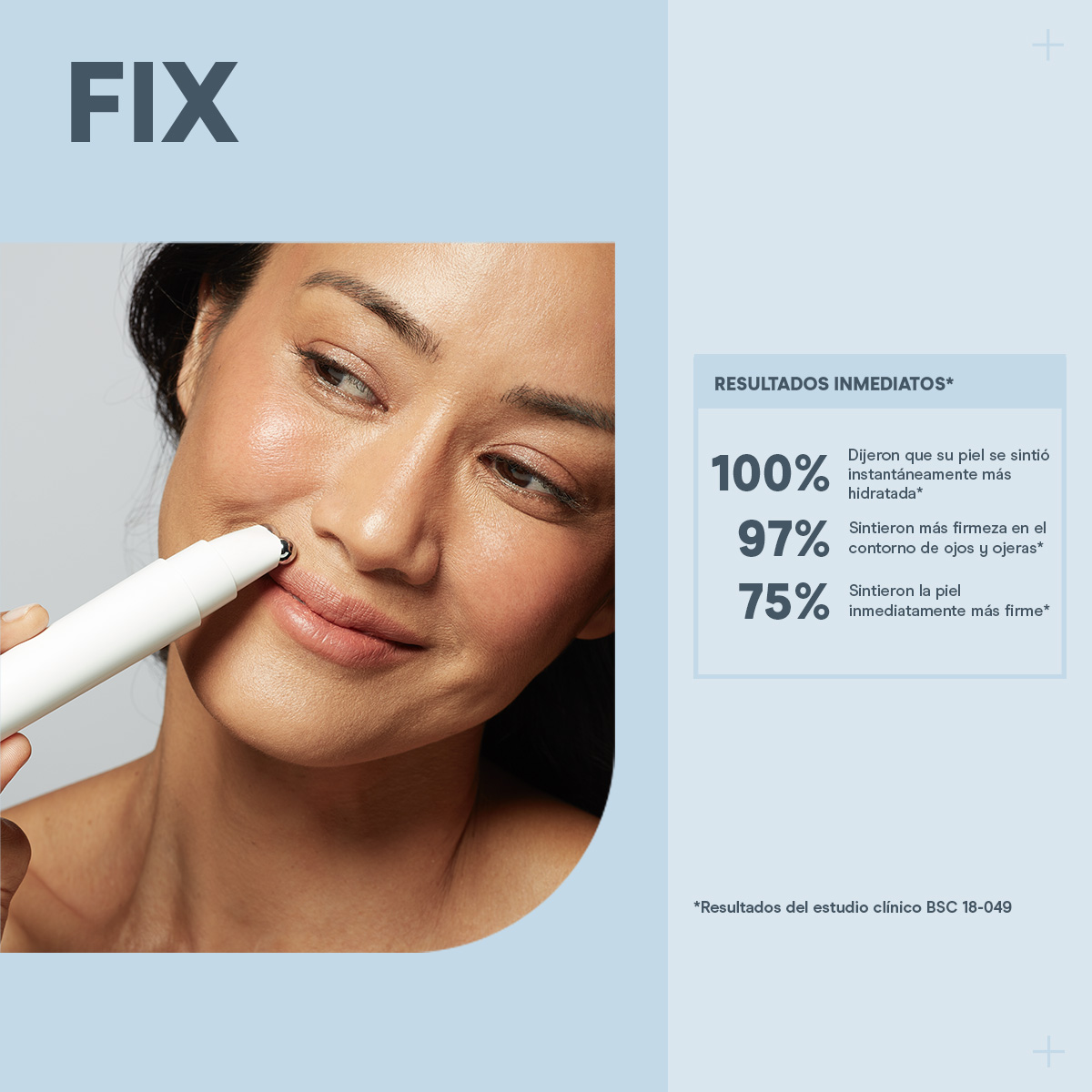 Dispositivo Microcorriente Contorno de Ojos, Labios y Frente NuFACE FIX® DORADO | Skin Care Mujer