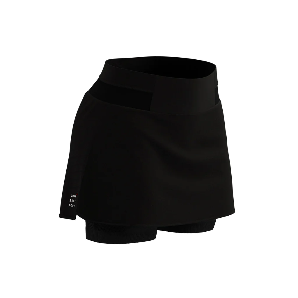 Falda con Lycras de Compresion de Mujer Compressport para correr