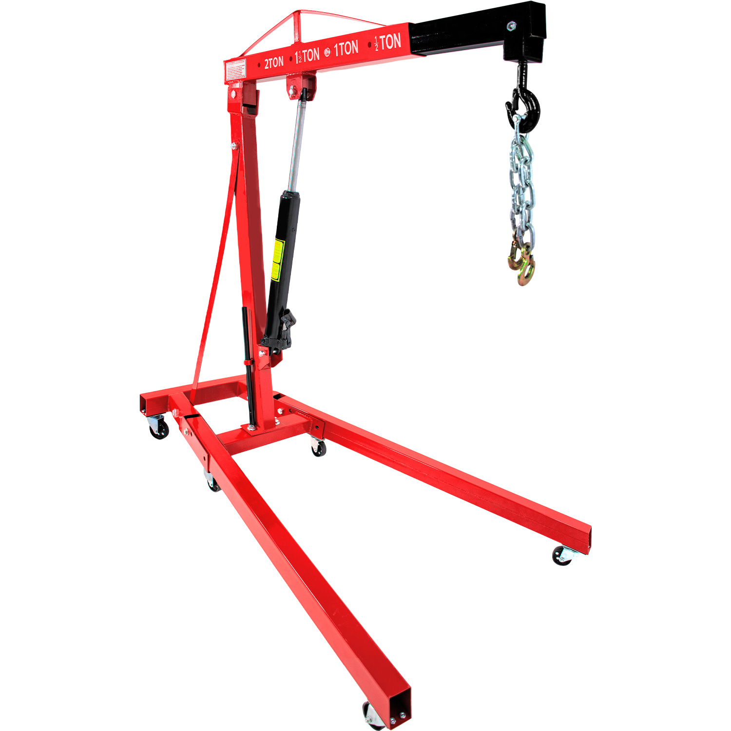 Pluma Hidraulica para Motor 2 Tons Centrador Nivelador Motores