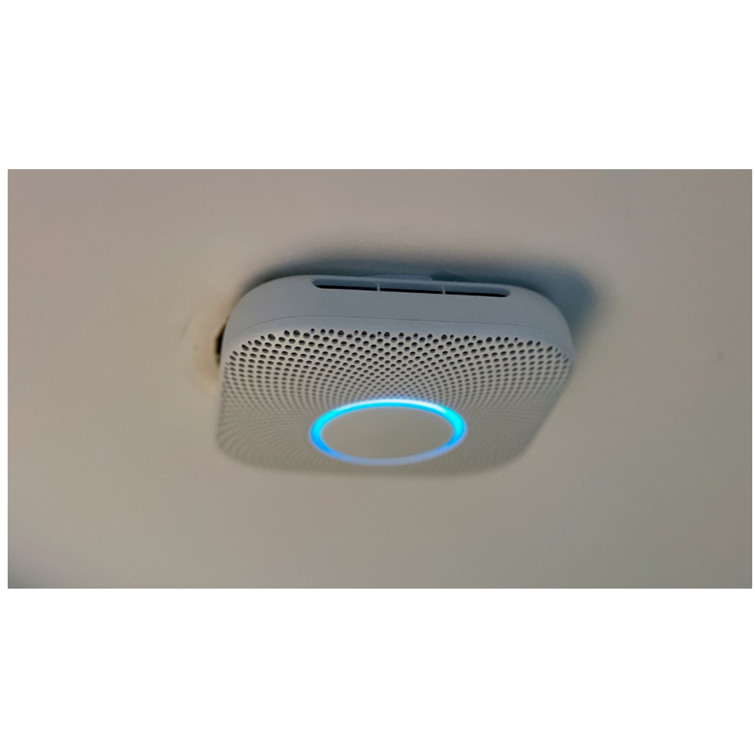Google Nest Protect Detector De Humo Y Monóxido De Carbono de Cable 120v