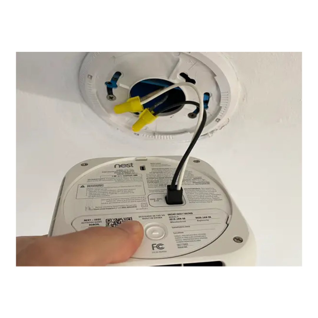 Google Nest Protect Detector De Humo Y Monóxido De Carbono de Cable 120v