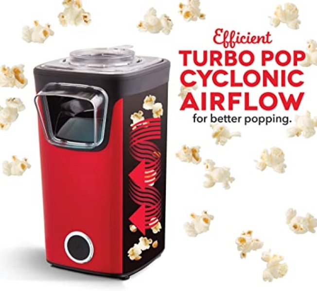 Máquina para hacer palomitas de maíz Dash Turbo Pop - Rojo