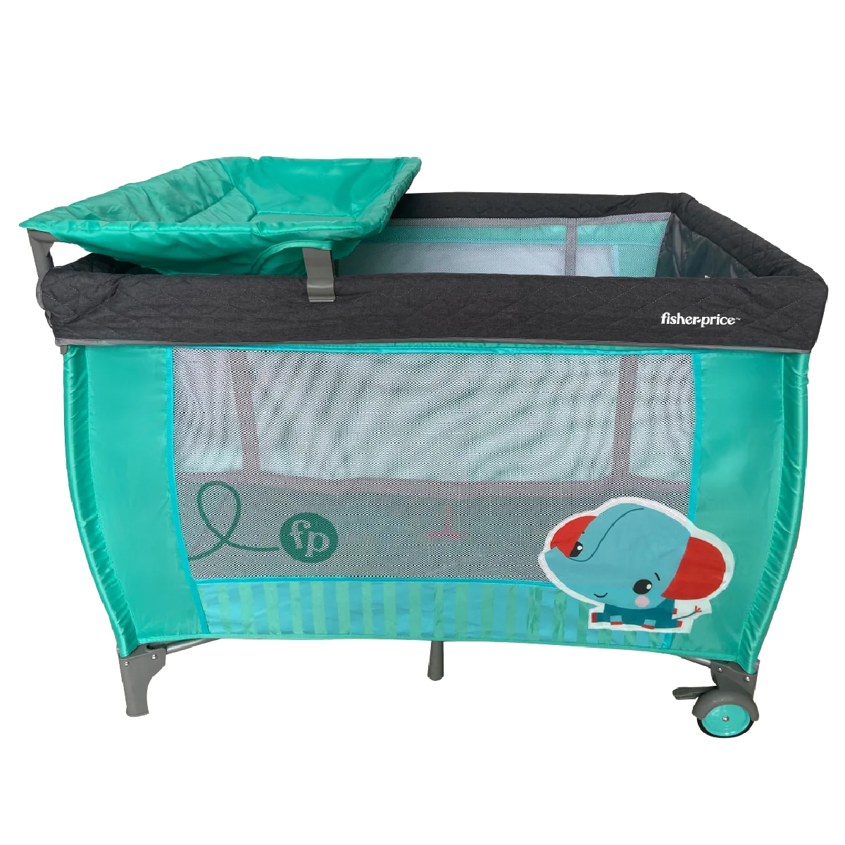 Cuna Corral para Bebe Dixie Fisher Price Verde