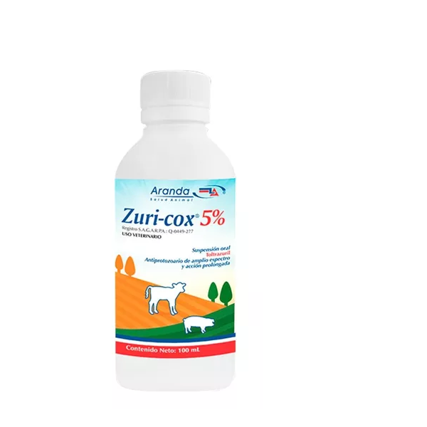 Zuri-cox 5% Suspension Toltrazuril Coccidiosis ** 100 Ml