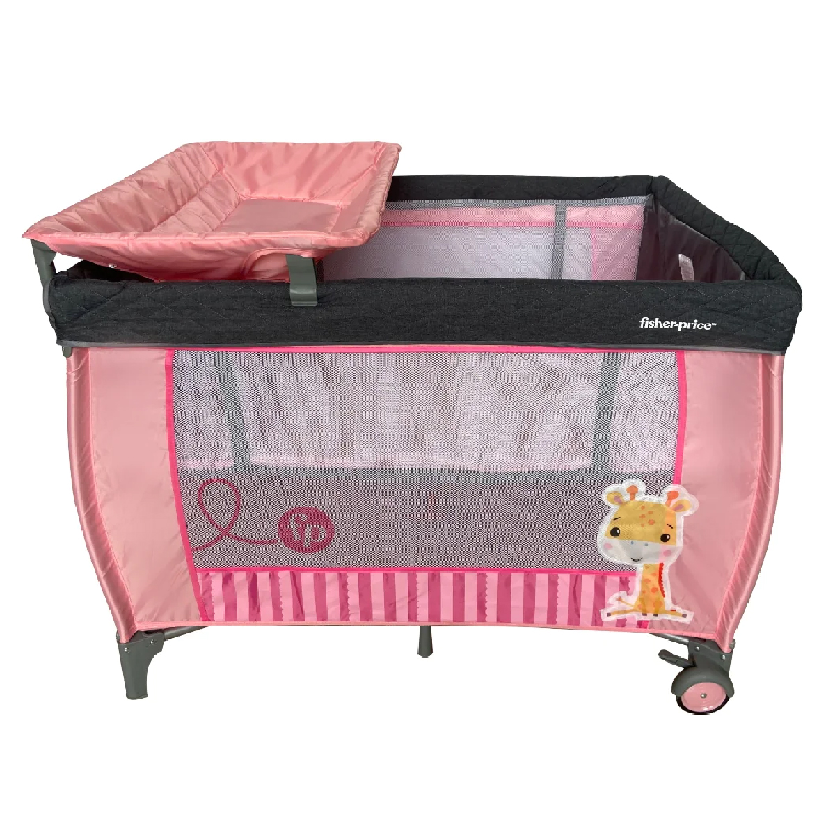 Cuna Corral para Bebe Dixie Fisher Price Rosa