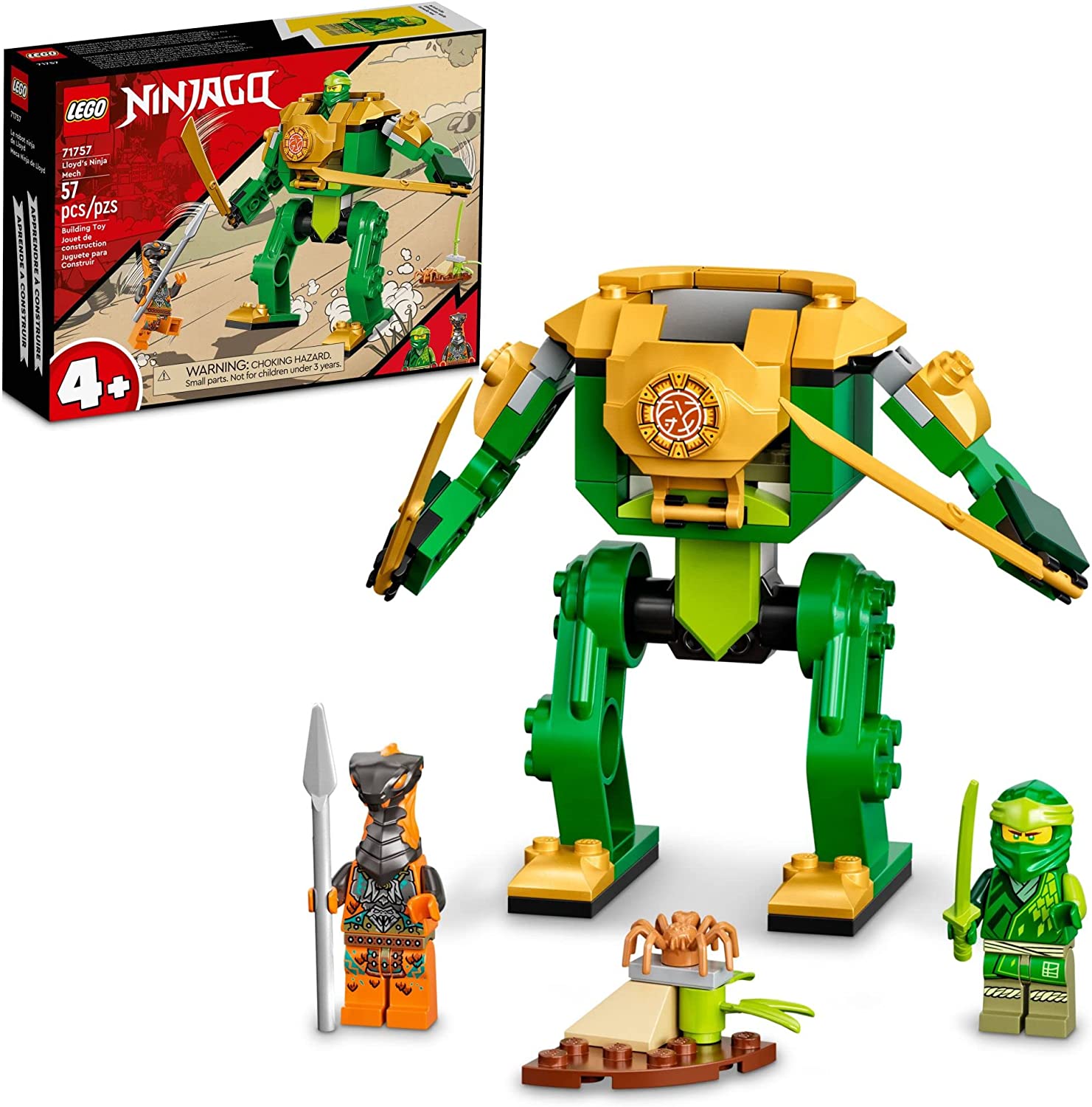 Lego Ninjago 71757 Meca Ninja De Lloyd