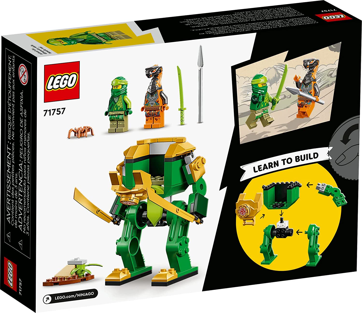Lego Ninjago 71757 Meca Ninja De Lloyd