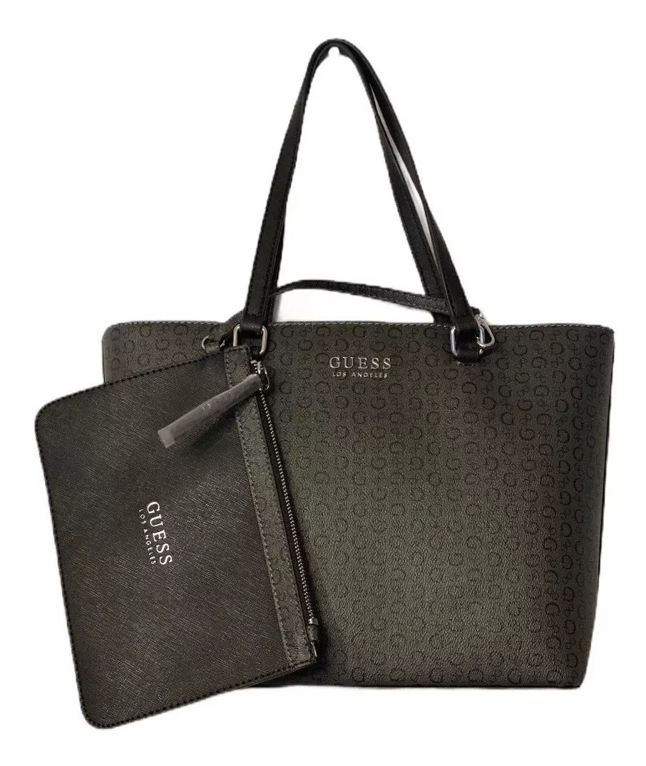 Bolsa Guess Roman Le750623-bla 100% Original Y Nueva