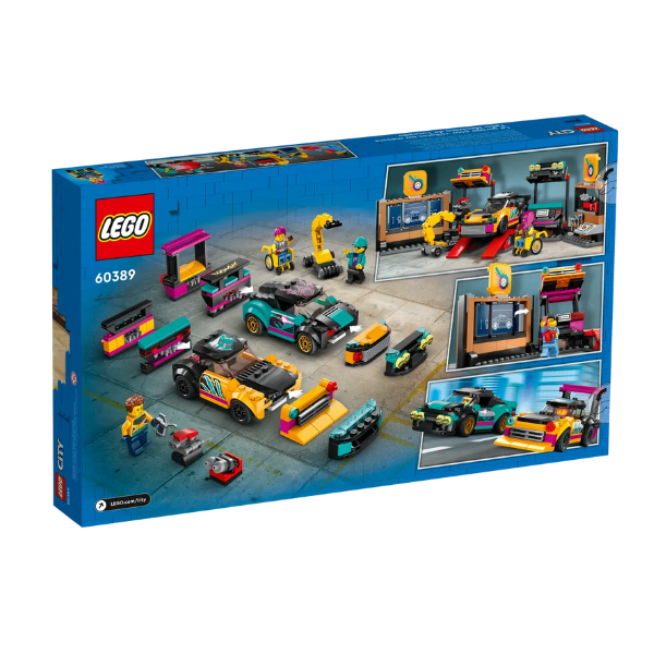 Lego City 60389 Taller Mecánico De Tuning