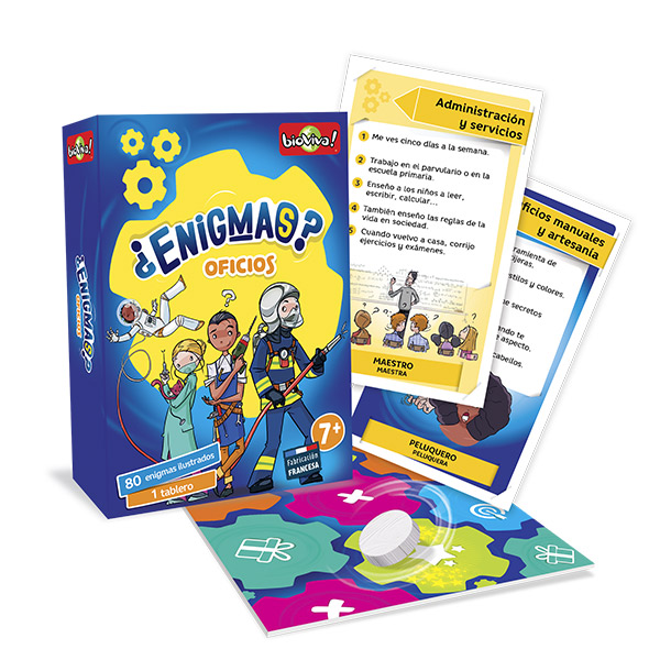 Juego de mesa Enigmas - oficios
