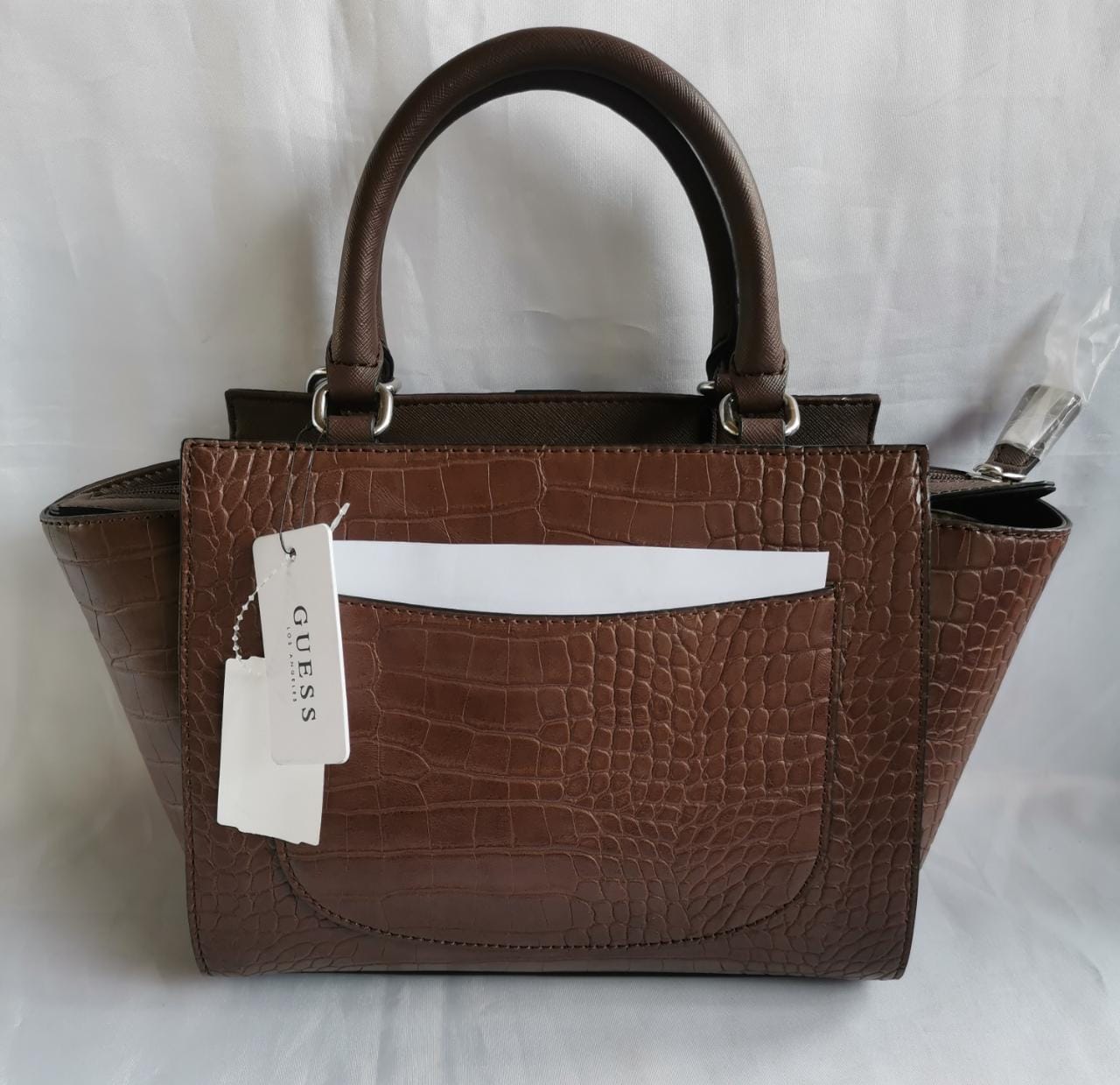 Bolsa Guess Skyla  Nueva Y 100% Original Cr765106-bro