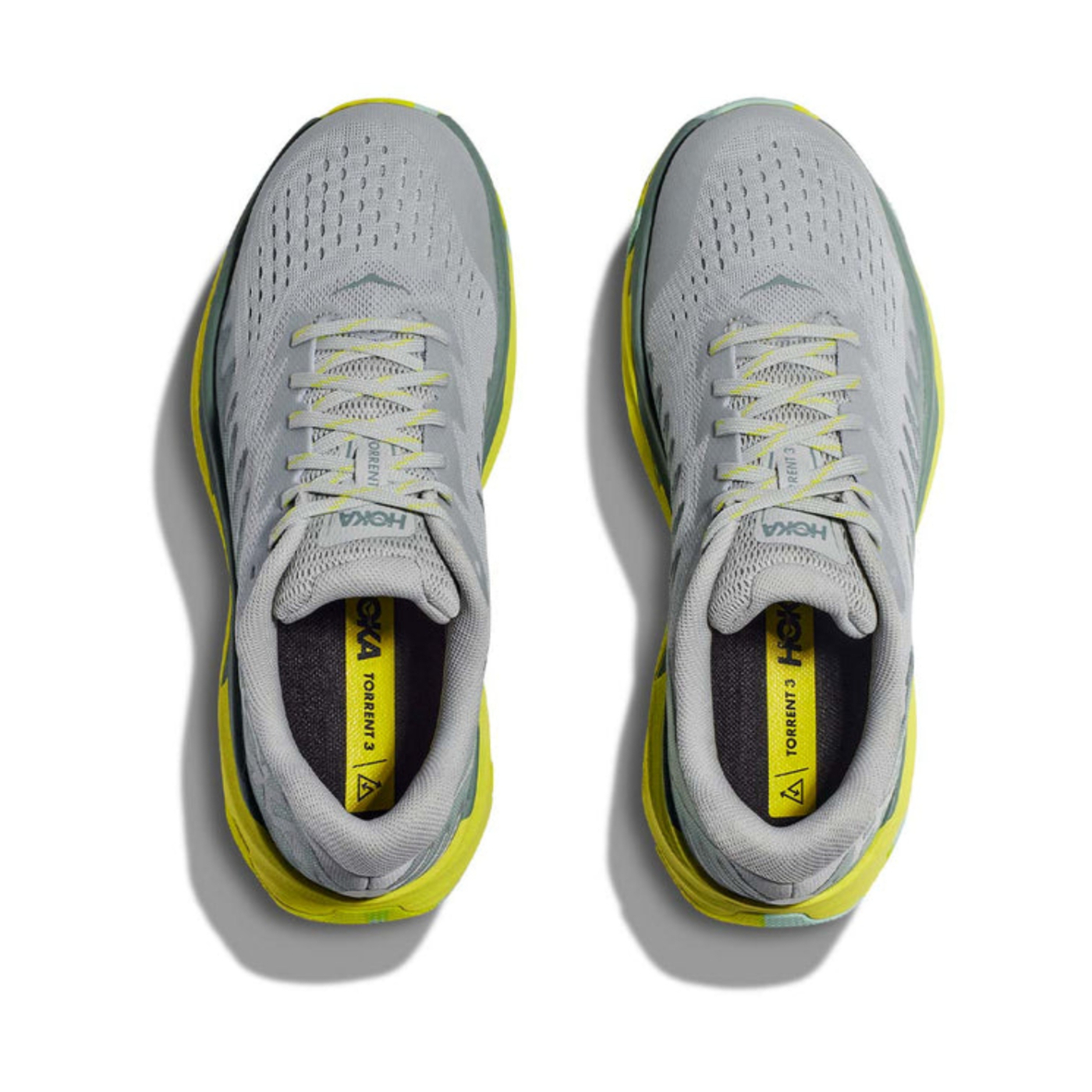 TENIS HOKA MUJER GRIS W TORRENT 3 MERCURY / EVENING PRIMROSE 1127915MEPR