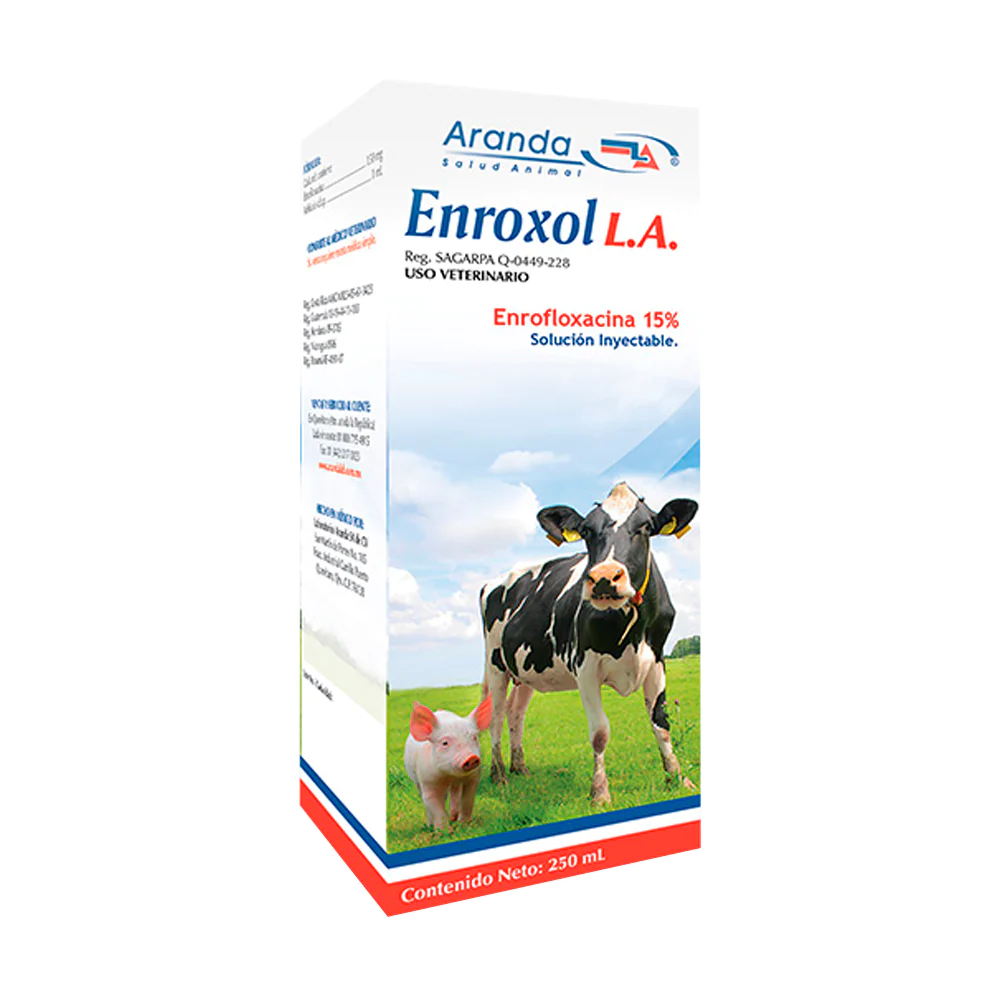  Enroxol LA Frasco con 250 ml 