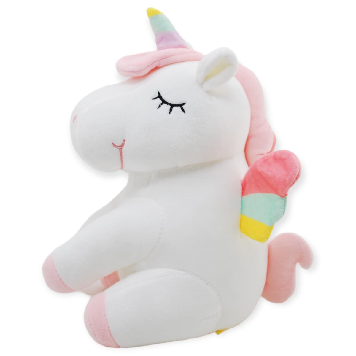Peluche Unicornio Blanco Juguete Para Niño Niña Muy Suave