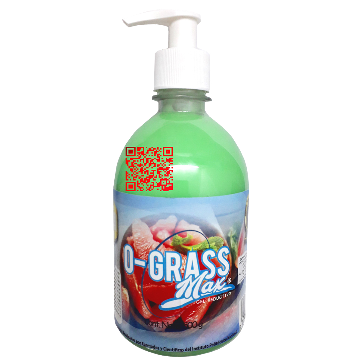 0-GRASS MAX Gel con extracto de toronja