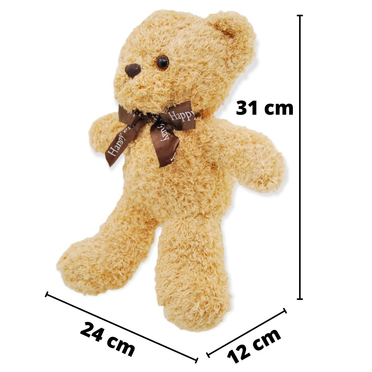 Peluche Oso Café Juguete Para Niño Niña Muy Suave