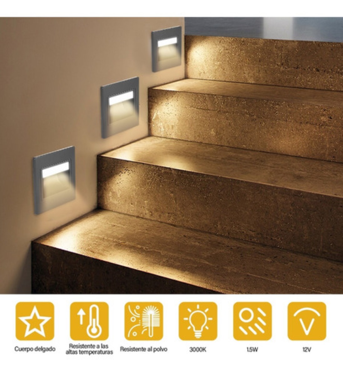 de pared LED de pared Escaleras Accesorios de iluminación 30 cm 30