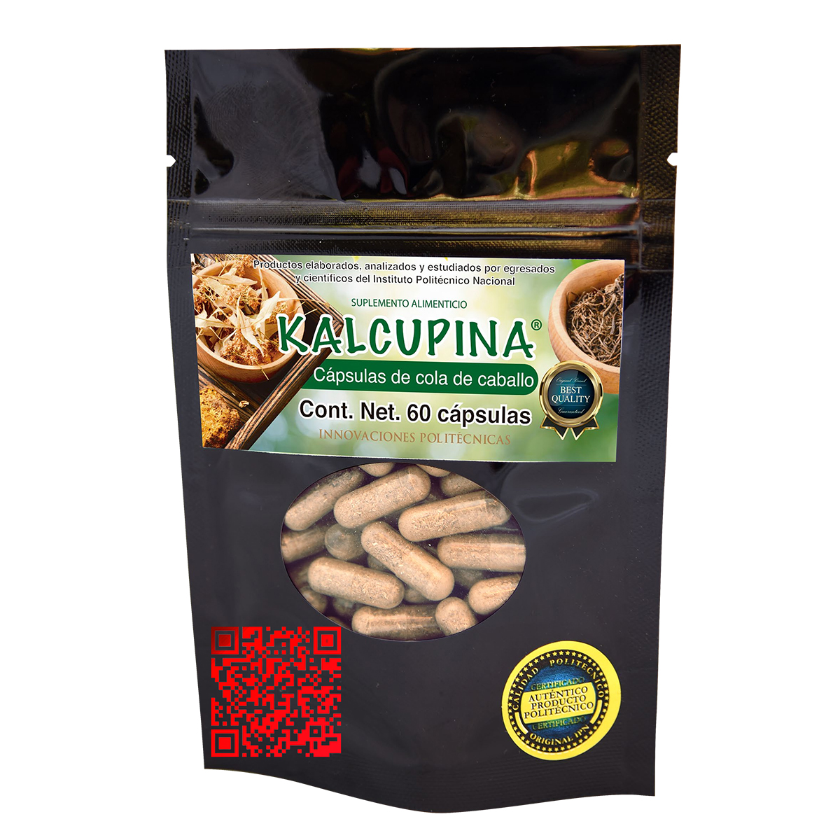 KALKUPINA Cápsulas con cola de caballo y herbolaria