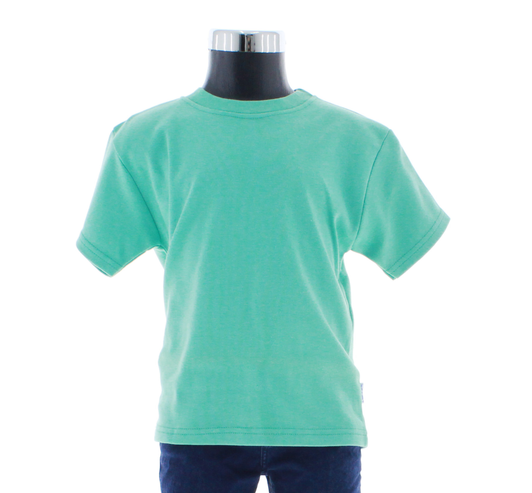 Playera Niña Verde Lisa Blusa 3505 1 a 16 Años.