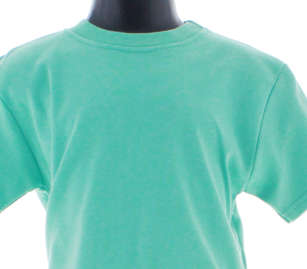 Playera Niña Verde Lisa Blusa 3505 1 a 16 Años.