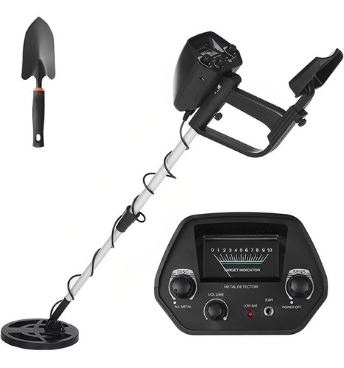 Detector Metales Subterraneos Alta Precisión Encuentra Oro negro