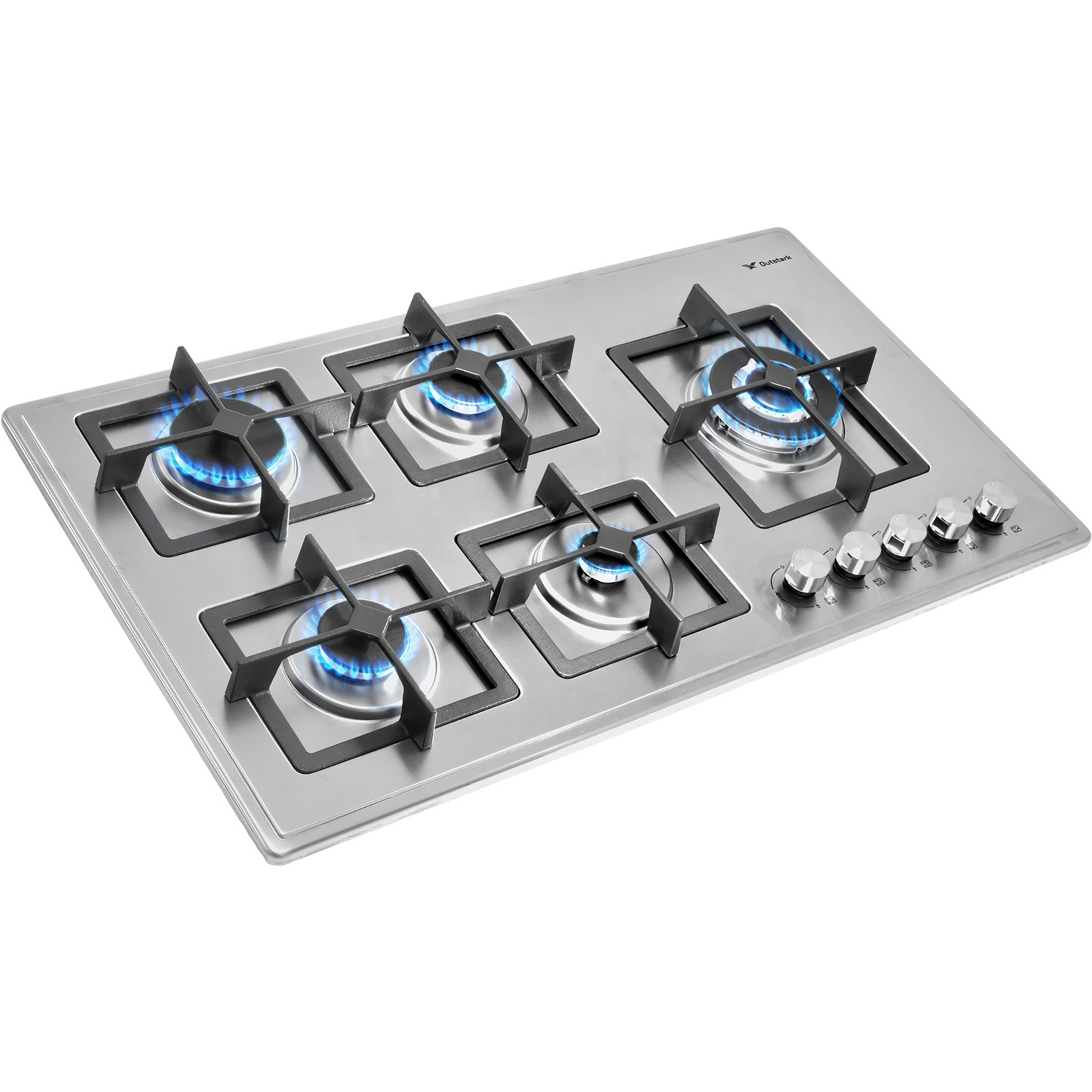 Parrilla 5 Quemadores Acero Inoxidable