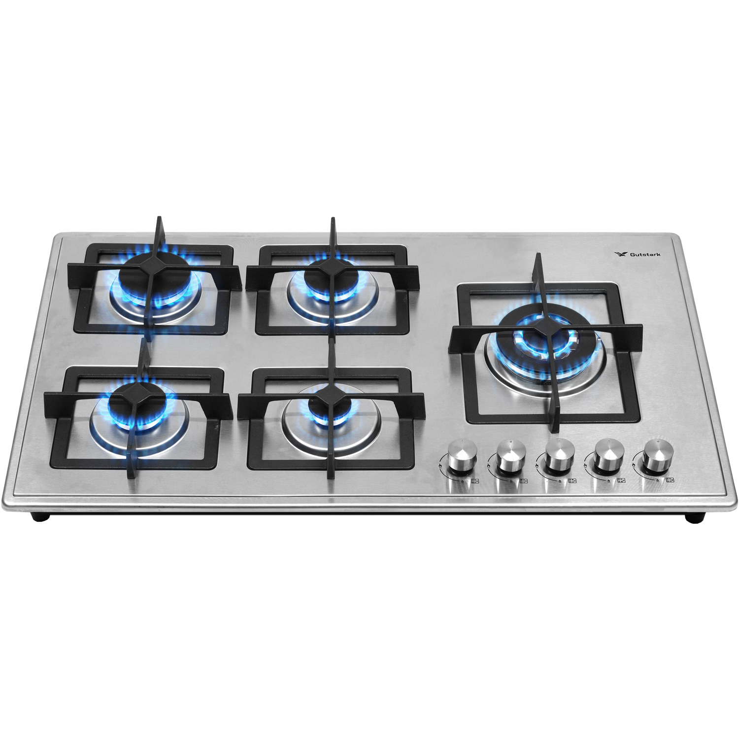 Parrilla 5 Quemadores Acero Inoxidable