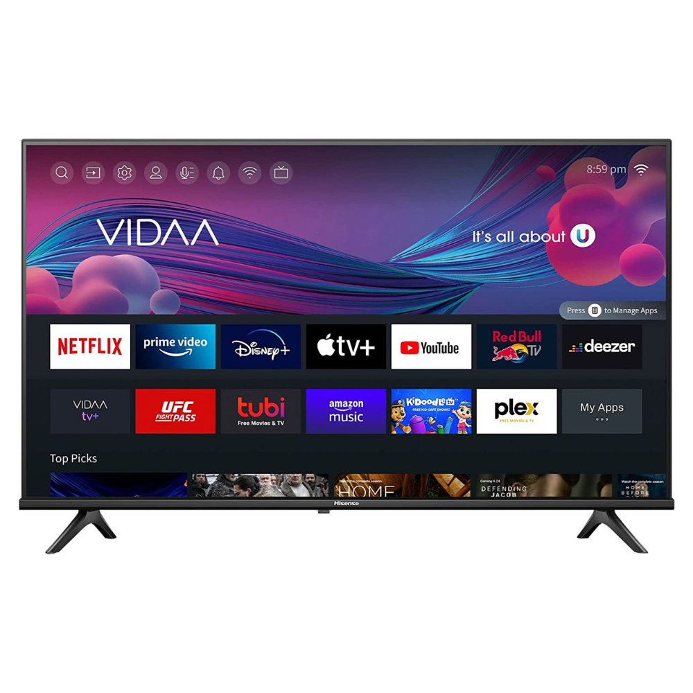 Smart TV Hisense 32A4KV HD LED 60Hz VIDAA DTS X Motion Rate 120 Game Mode
