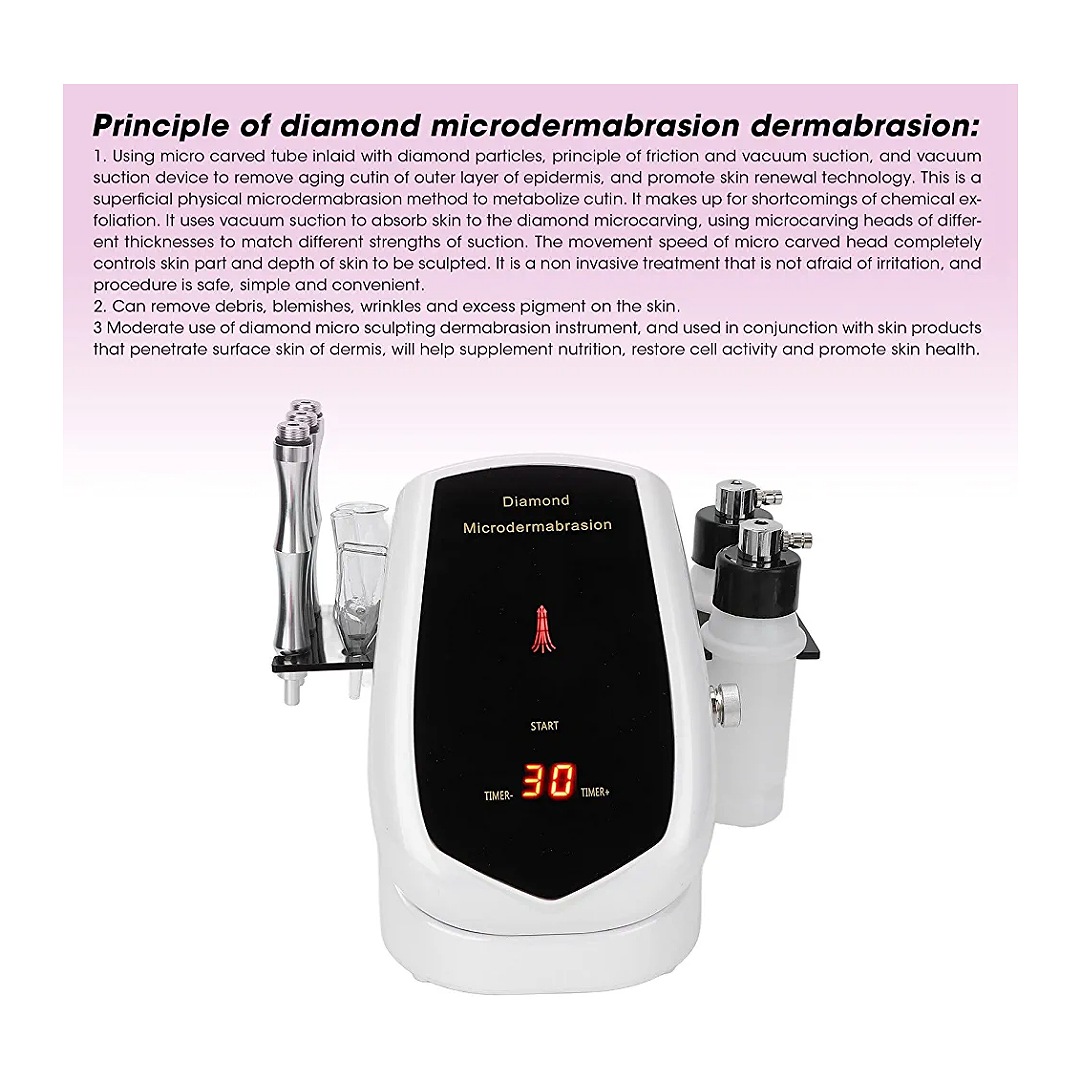 Máquina de Microdermoabrasión con Diamante Máquina Profesional