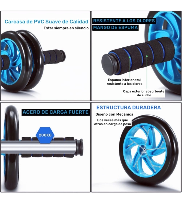 Kit fitness ejercicio 7 piezas completo