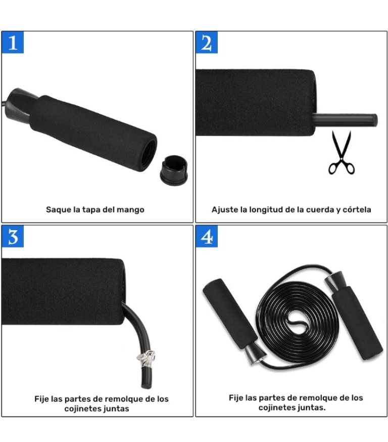 Kit fitness ejercicio 7 piezas completo