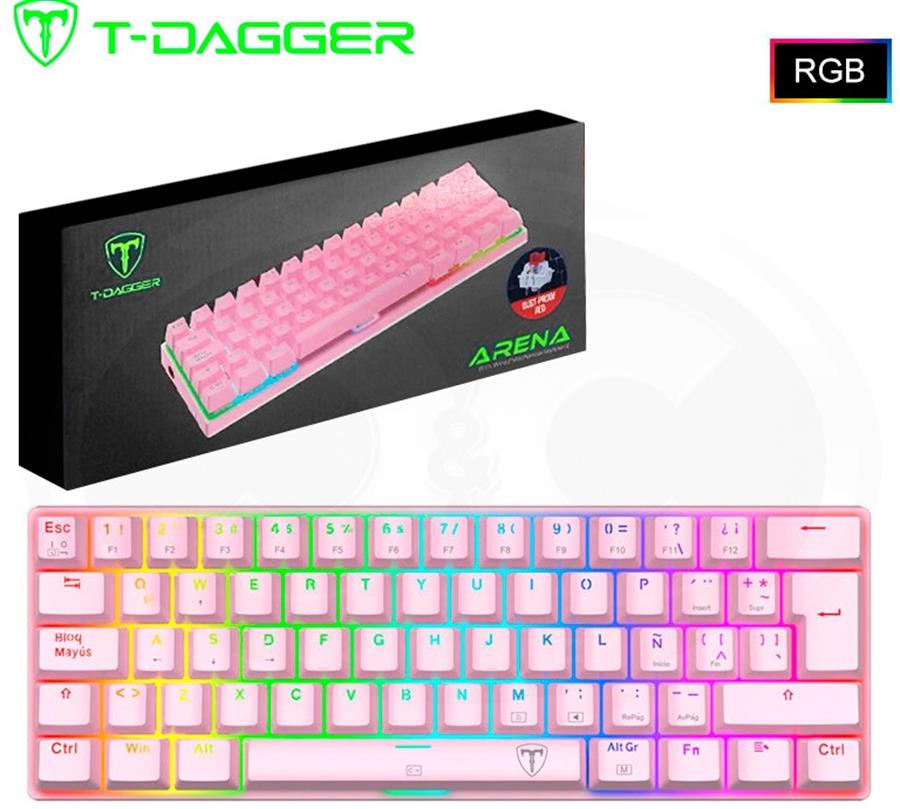 Arena WHITE T-TGK321 (Brown switches) - English US