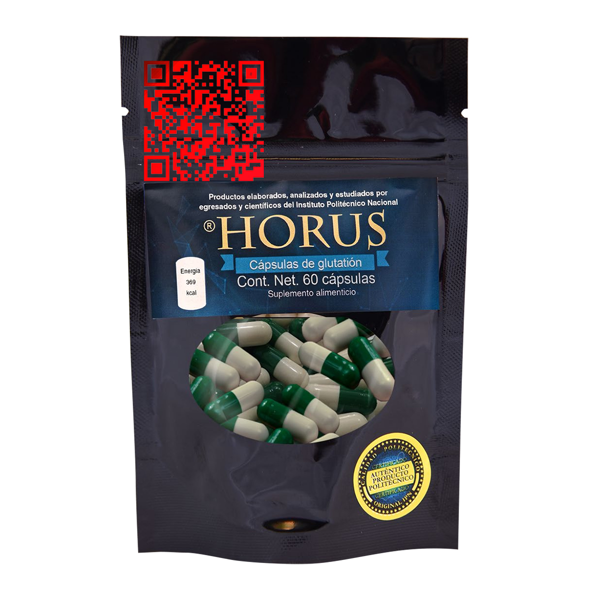Horus Glutatión El Antioxidante Maestro 60 Capsulas