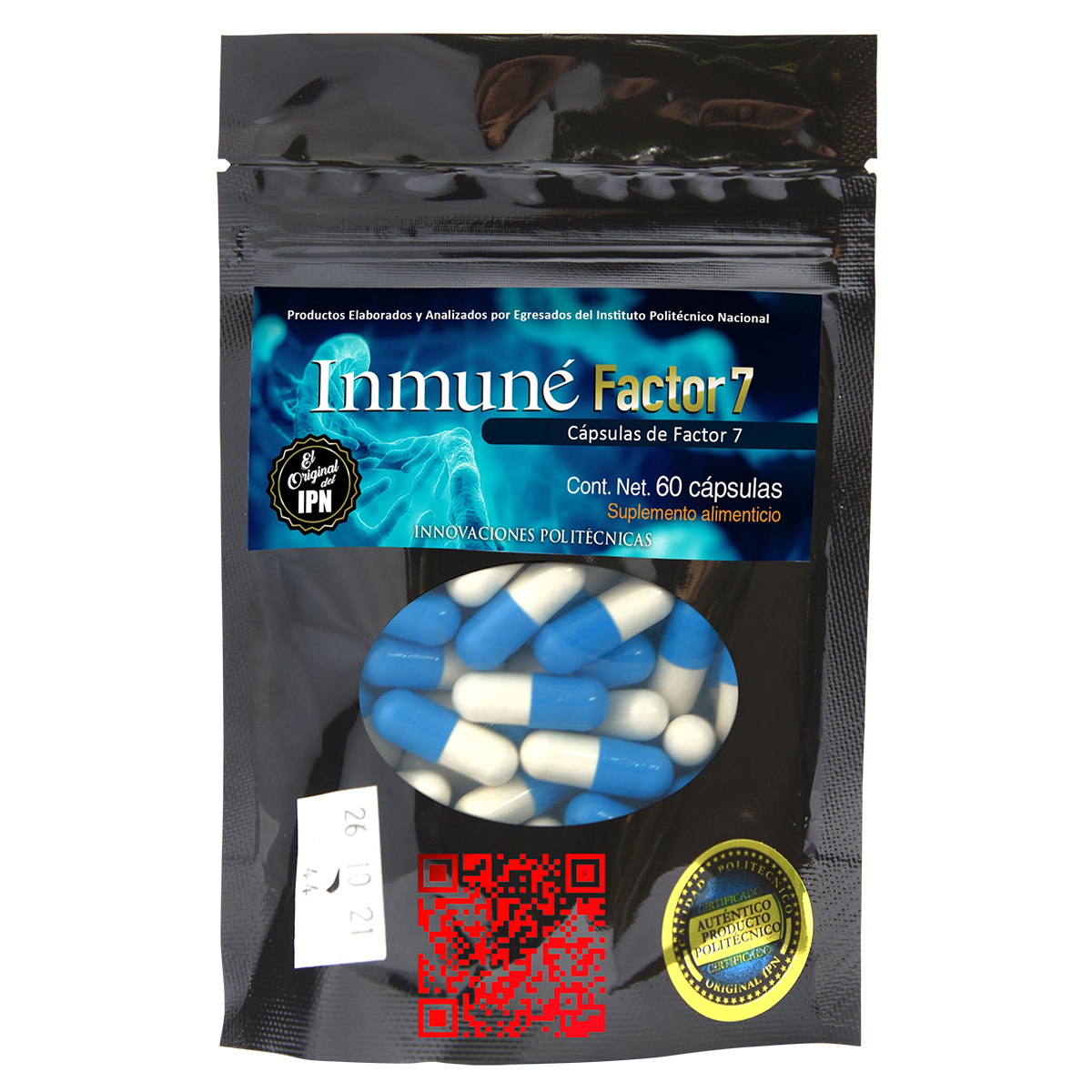 Factor De Transferencia IPN Inmuné Factor 7 (180 cápsulas)