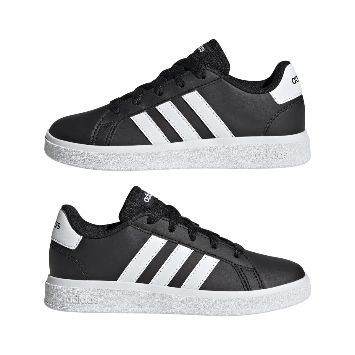 Adidas grand court negro mujer sale