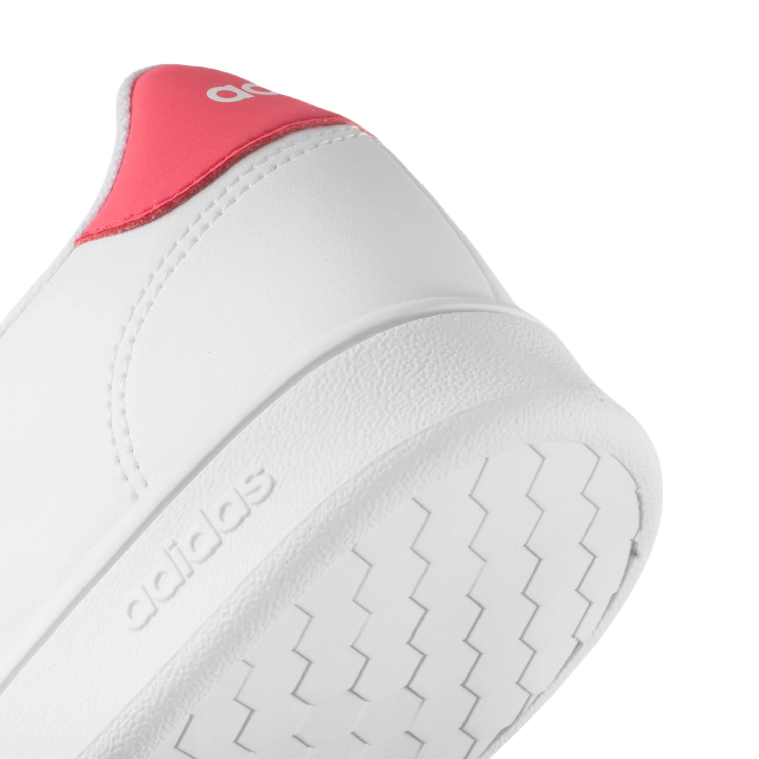 TENIS ADIDAS ADVANTAGE K JR MUJER NIÑAS GY6996 BLANCO ROSA