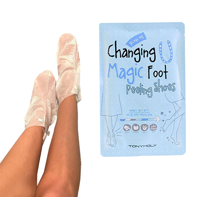 Mascarilla exfoliante para pies Changing