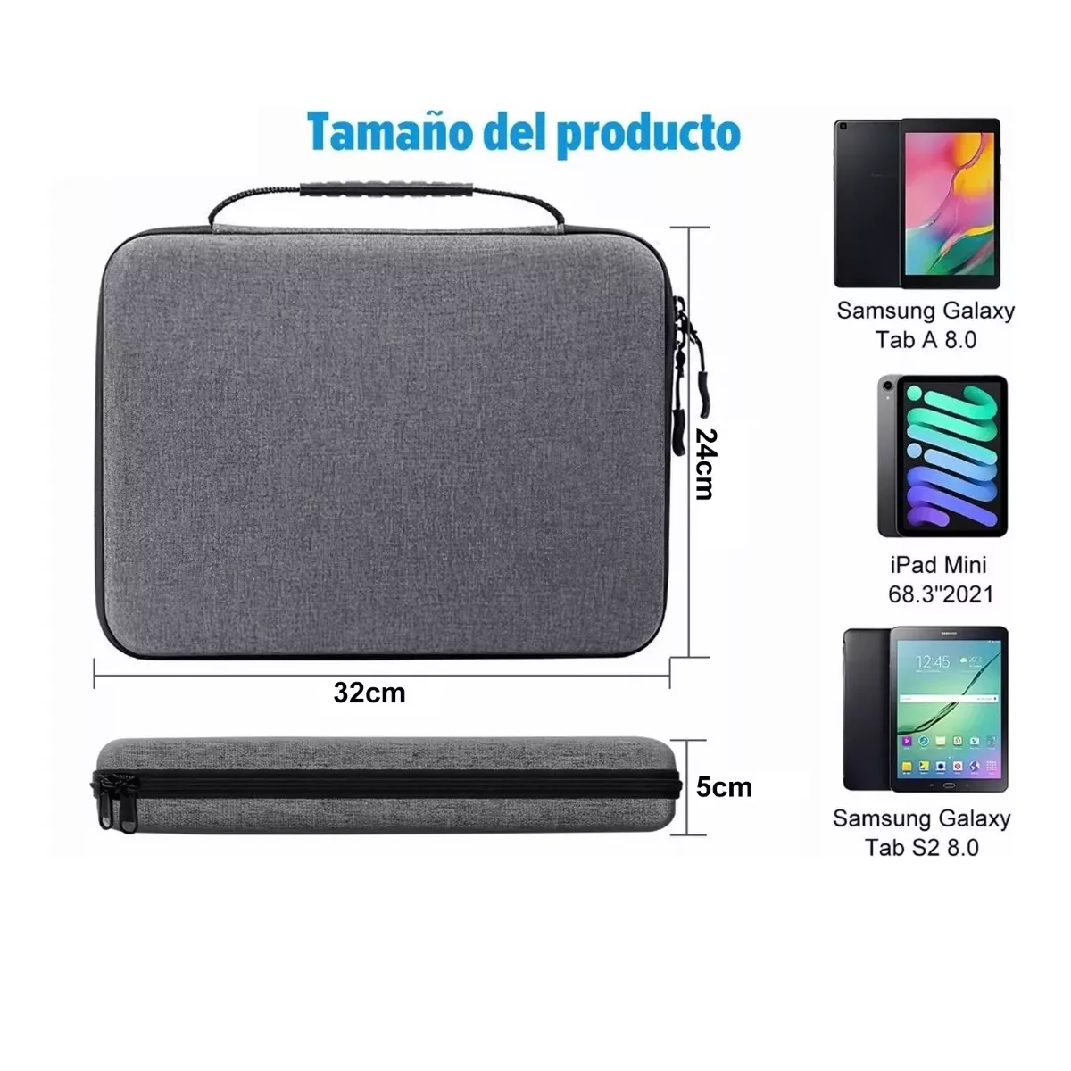 Bolsa Impermeable Funda 14'' Portátil Para Tablet iPad Mouse