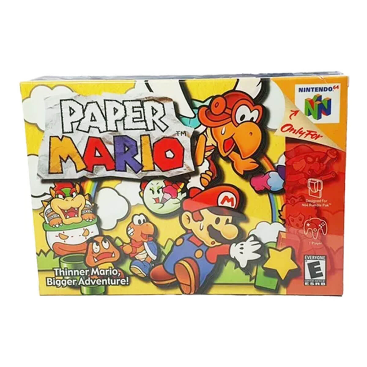 Paper Mario Físico En Caja Con Manual Nintendo 64