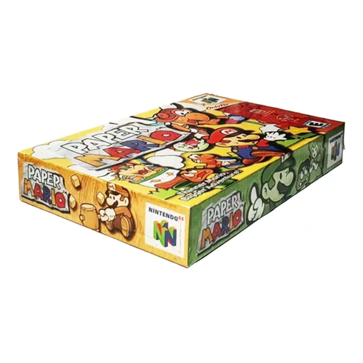 Paper Mario Físico En Caja Con Manual Nintendo 64