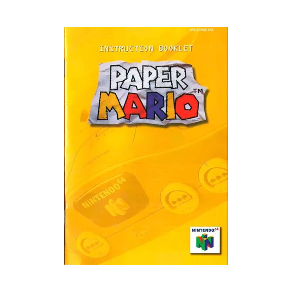 Paper Mario Físico En Caja Con Manual Nintendo 64