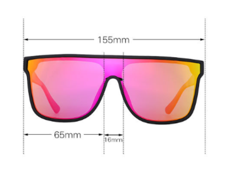 Lentes De Sol Boston Technicolor  Espejo By Rebel