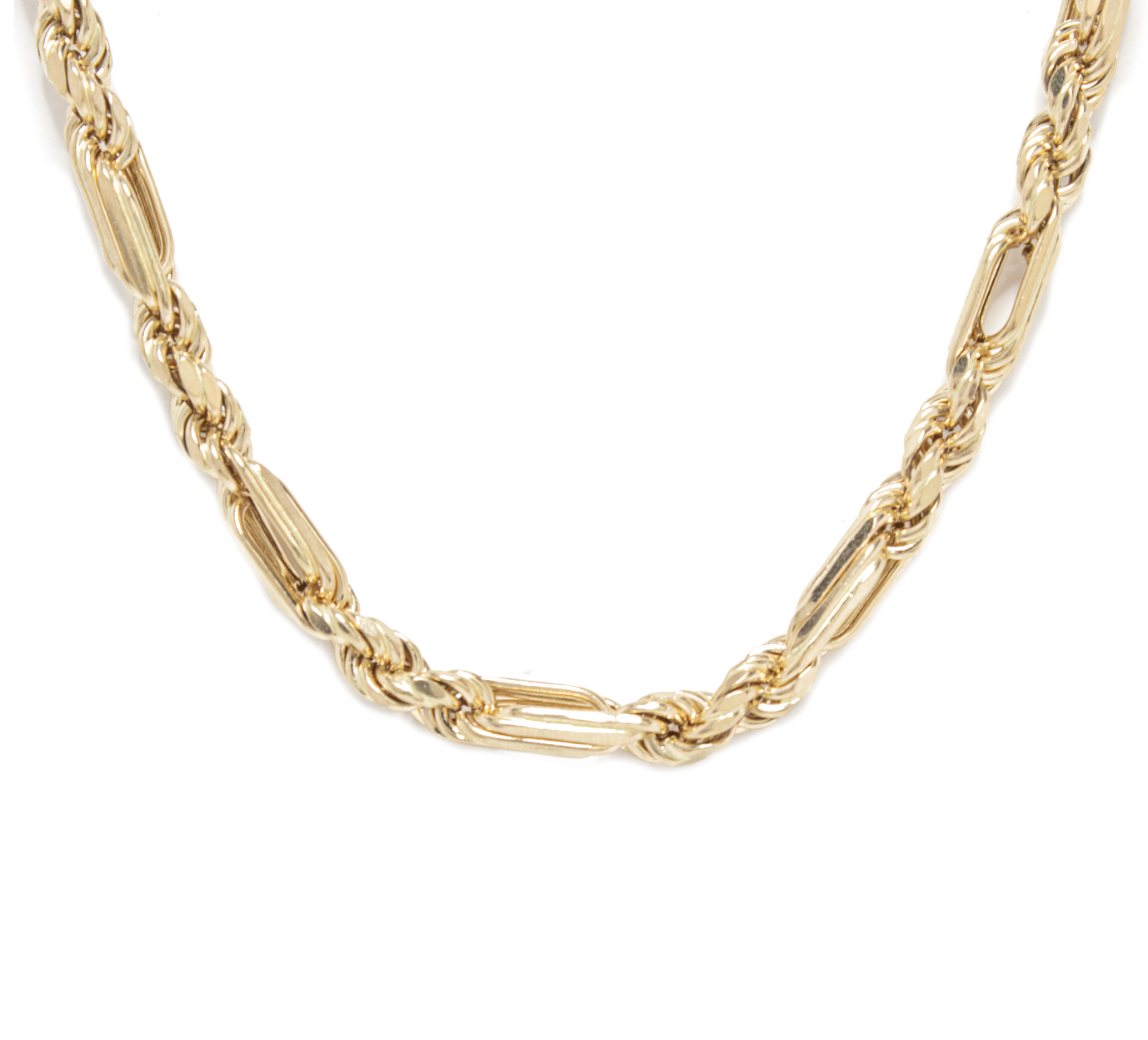 Cadena Torsal Oro Italiano 10 Kilates.